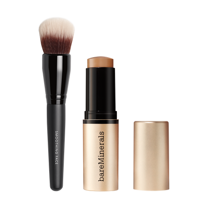 COMPLEXION RESCUE® Luminous Skin Tint Stick and Smoothing Face Brush