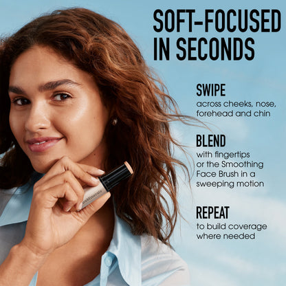 COMPLEXION RESCUE® Luminous Skin Tint Stick and Smoothing Face Brush