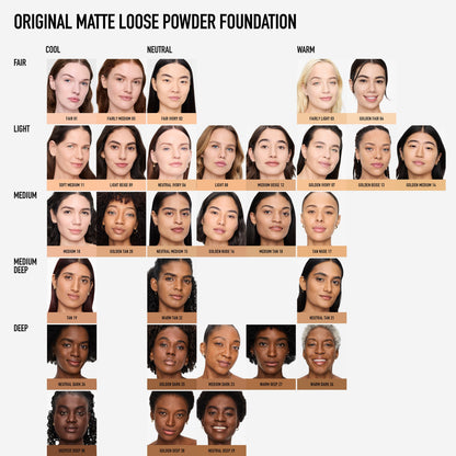 ORIGINAL MATTE Loose Powder Foundation Broad Spectrum SPF 15